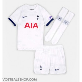 Tottenham Hotspur Thuis tenue Kids 2023-24 Korte Mouw (+ Korte broeken)