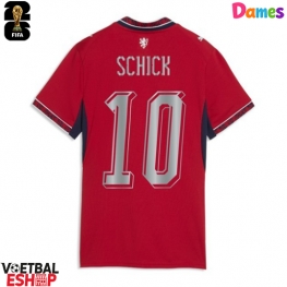 Tsjechië Patrik Schick #10 Thuis tenue Dames WK 2026 Korte Mouw