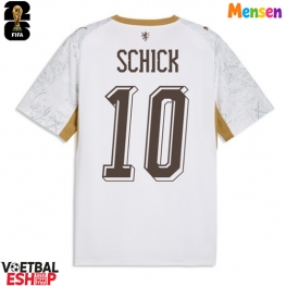 Tsjechië Patrik Schick #10 Uit tenue WK 2026 Korte Mouw