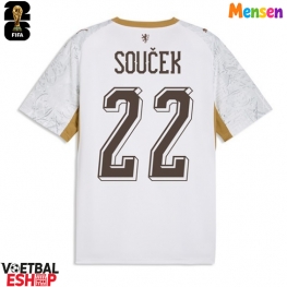 Tsjechië Tomas Soucek #22 Uit tenue WK 2026 Korte Mouw