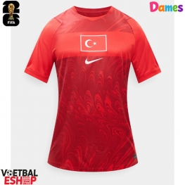 Turkije Thuis tenue Dames WK 2026 Korte Mouw