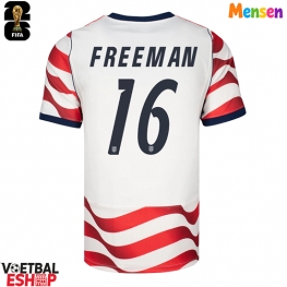 Verenigde Staten Alex Freeman #16 Thuis tenue WK 2026 Korte Mouw