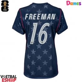 Verenigde Staten Alex Freeman #16 Uit tenue Dames WK 2026 Korte Mouw