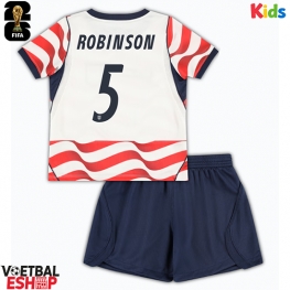 Verenigde Staten Antonee Robinson #5 Thuis tenue Kids WK 2026 Korte Mouw (+ Korte broeken)