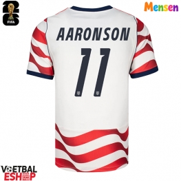 Verenigde Staten Brenden Aaronson #11 Thuis tenue WK 2026 Korte Mouw