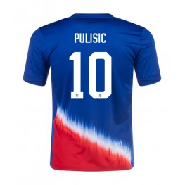 Verenigde Staten Christian Pulisic #10 Uit tenue Copa America 2024 Korte Mouw