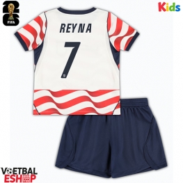 Verenigde Staten Giovanni Reyna #7 Thuis tenue Kids WK 2026 Korte Mouw (+ Korte broeken)
