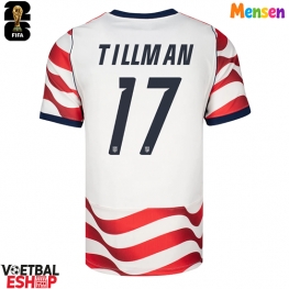 Verenigde Staten Malik Tillman #17 Thuis tenue WK 2026 Korte Mouw