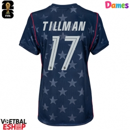 Verenigde Staten Malik Tillman #17 Uit tenue Dames WK 2026 Korte Mouw