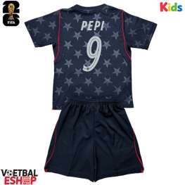 Verenigde Staten Ricardo Pepi #9 Uit tenue Kids WK 2026 Korte Mouw (+ Korte broeken)