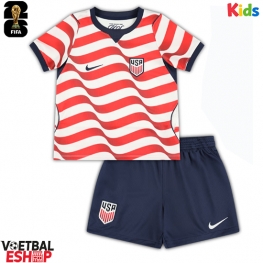 Verenigde Staten Thuis tenue Kids WK 2026 Korte Mouw (+ Korte broeken)