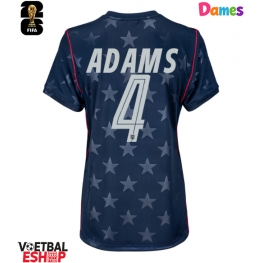 Verenigde Staten Tyler Adams #4 Uit tenue Dames WK 2026 Korte Mouw