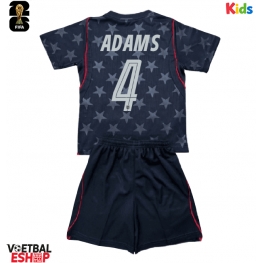 Verenigde Staten Tyler Adams #4 Uit tenue Kids WK 2026 Korte Mouw (+ Korte broeken)