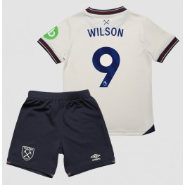 West Ham United Callum Wilson #9 Uit tenue Kids 2025-26 Korte Mouw (+ Korte broeken)