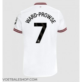 West Ham United James Ward-Prowse #7 Uit tenue 2023-24 Korte Mouw