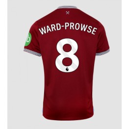 West Ham United James Ward-Prowse #8 Thuis tenue 2025-26 Korte Mouw