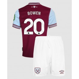 West Ham United Jarrod Bowen #20 Thuis tenue Kids 2024-25 Korte Mouw (+ Korte broeken)