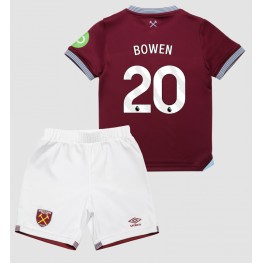 West Ham United Jarrod Bowen #20 Thuis tenue Kids 2025-26 Korte Mouw (+ Korte broeken)
