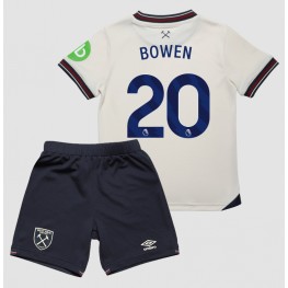 West Ham United Jarrod Bowen #20 Uit tenue Kids 2025-26 Korte Mouw (+ Korte broeken)