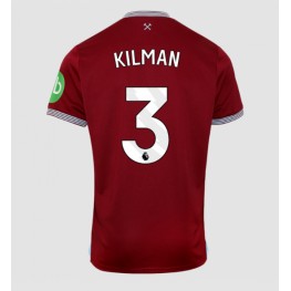 West Ham United Max Kilman #3 Thuis tenue 2025-26 Korte Mouw