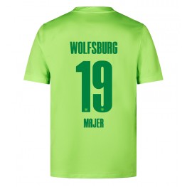 Wolfsburg Lovro Majer #19 Thuis tenue 2024-25 Korte Mouw