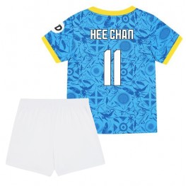 Wolves Hee-chan Hwang #11 Derde tenue Kids 2025-26 Korte Mouw (+ Korte broeken)