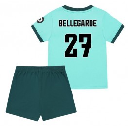 Wolves Jean-Ricner Bellegarde #27 Uit tenue Kids 2025-26 Korte Mouw (+ Korte broeken)