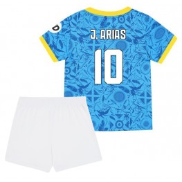 Wolves Jhon Arias #10 Derde tenue Kids 2025-26 Korte Mouw (+ Korte broeken)