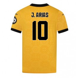 Wolves Jhon Arias #10 Thuis tenue 2025-26 Korte Mouw