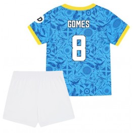 Wolves Joao Gomes #8 Derde tenue Kids 2025-26 Korte Mouw (+ Korte broeken)
