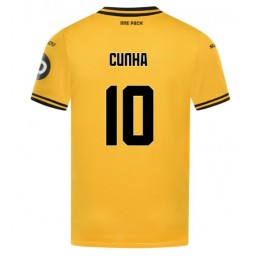 Wolves Matheus Cunha #10 Thuis tenue 2024-25 Korte Mouw