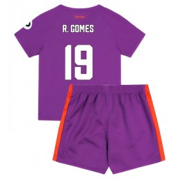 Wolves Rodrigo Gomes #19 Derde tenue Kids 2024-25 Korte Mouw (+ Korte broeken)