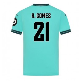 Wolves Rodrigo Gomes #21 Uit tenue 2025-26 Korte Mouw