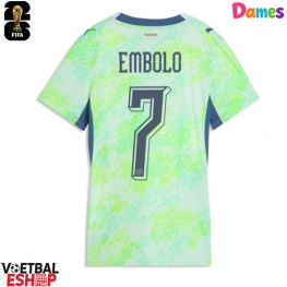 Zwitserland Breel Embolo #7 Uit tenue Dames WK 2026 Korte Mouw