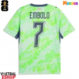 Zwitserland Breel Embolo #7 Uit tenue WK 2026 Korte Mouw