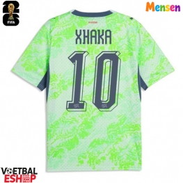 Zwitserland Granit Xhaka #10 Uit tenue WK 2026 Korte Mouw