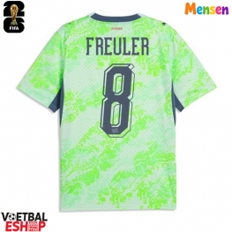 Zwitserland Remo Freuler #8 Uit tenue WK 2026 Korte Mouw