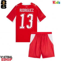 Zwitserland Ricardo Rodriguez #13 Thuis tenue Kids WK 2026 Korte Mouw (+ Korte broeken)