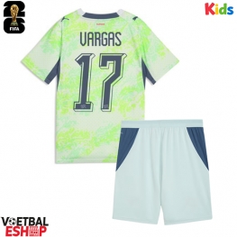 Zwitserland Ruben Vargas #17 Uit tenue Kids WK 2026 Korte Mouw (+ Korte broeken)
