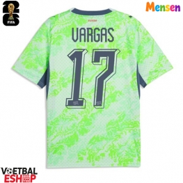 Zwitserland Ruben Vargas #17 Uit tenue WK 2026 Korte Mouw