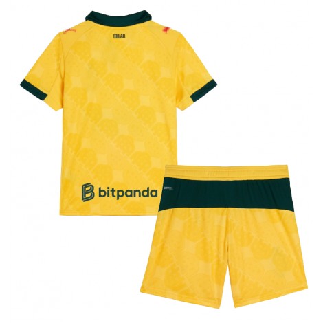 AC Milan Derde tenue Kids 2025-26 Korte Mouw (+ Korte broeken)