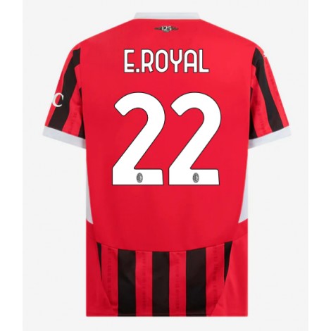 AC Milan Emerson Royal #22 Thuis tenue 2024-25 Korte Mouw AC Milan Emerson Royal #22 Thuis tenue 2024-25 Korte Mouw