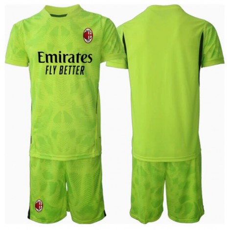 AC Milan Keeper Derde tenue Kids 2024-25 Korte Mouw (+ Korte broeken)