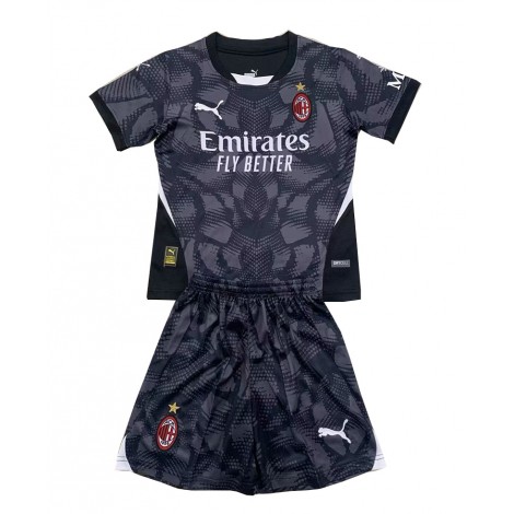 AC Milan Keeper Thuis tenue Kids 2024-25 Korte Mouw (+ Korte broeken)