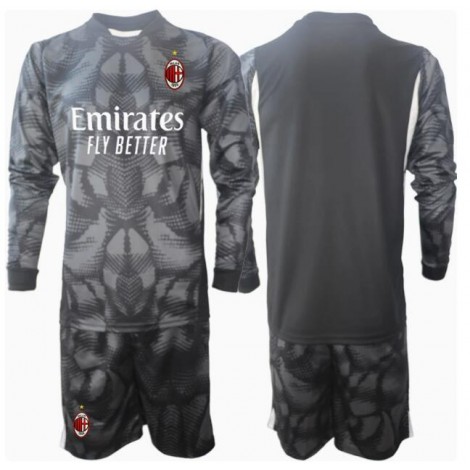 AC Milan Keeper Thuis tenue Kids 2024-25 Lange Mouw (+ Korte broeken)