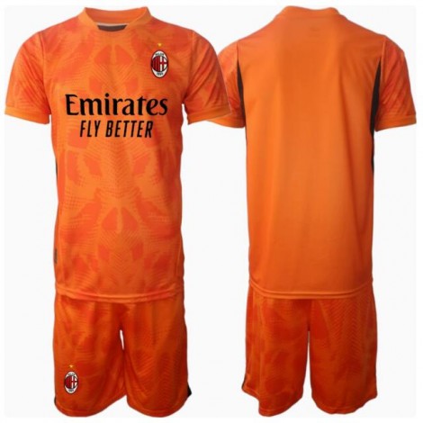AC Milan Keeper Uit tenue Kids 2024-25 Korte Mouw (+ Korte broeken)