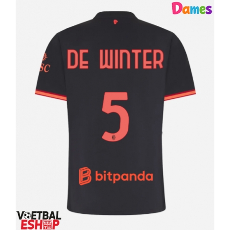AC Milan Koni De Winter #5 Derde tenue Dames 2026-27 Korte Mouw