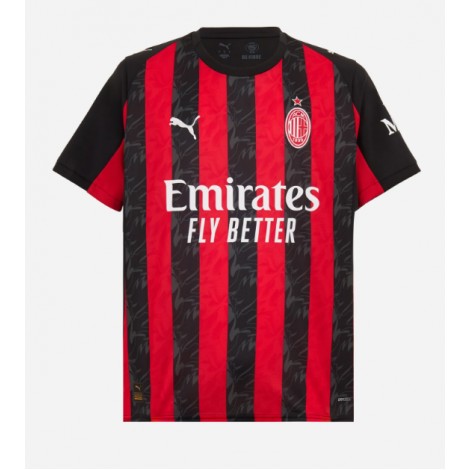 AC Milan Rafael Leao #10 Thuis tenue 2025-26 Korte Mouw AC Milan Rafael Leao #10 Thuis tenue 2025-26 Korte Mouw