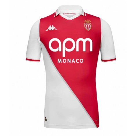 AS Monaco Maghnes Akliouche #11 Thuis tenue 2024-25 Korte Mouw AS Monaco Maghnes Akliouche #11 Thuis tenue 2024-25 Korte Mouw