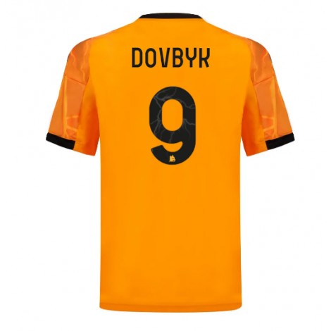 AS Roma Artem Dovbyk #9 Uit tenue 2025-26 Korte Mouw AS Roma Artem Dovbyk #9 Uit tenue 2025-26 Korte Mouw
